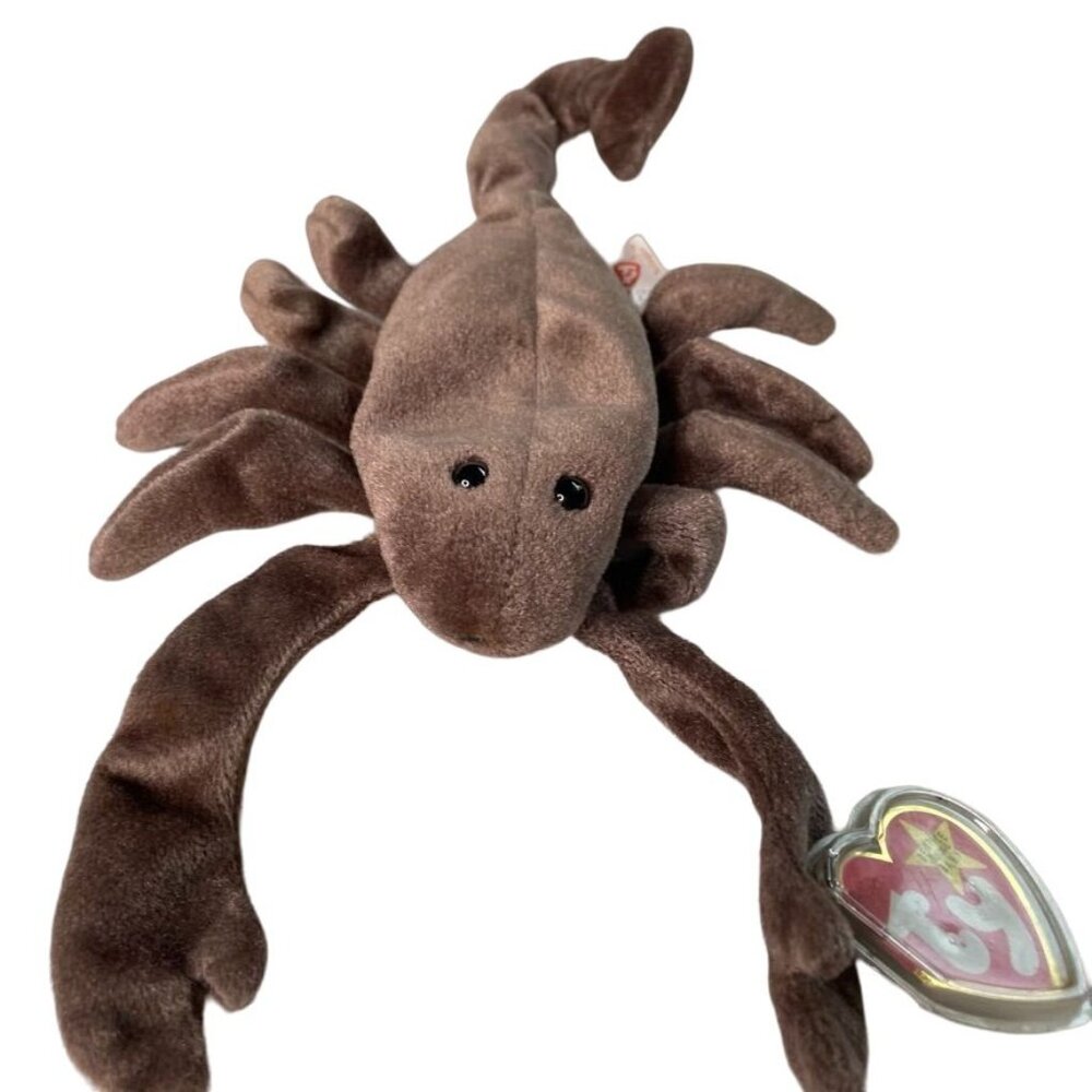 TY Beanie Babies Collection Stinger Scorpion 1998 u With Tags Plush Stuff Animal - Picture 3 of 6